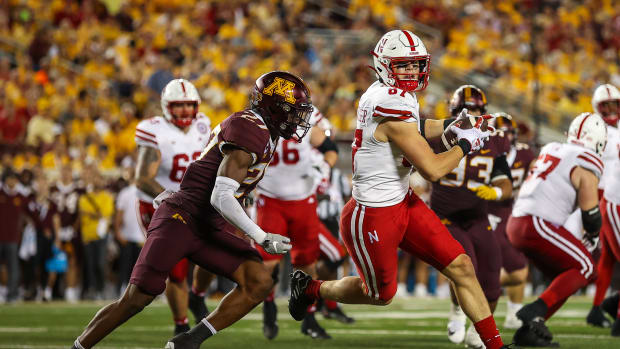 Nate Boerkircher 2023 Nebraska vs Minnesota football USATSI_21318333